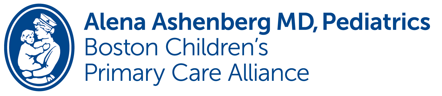alena ashenberg md pediatrics and boston childrens primary care alliance cobranded logo